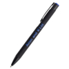 Ручка металлическая Саншайн софт-тач (цветная гравировка), синий (Изображение 2)