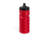 Бутылка спортивная RUNNING из полиэтилена (красный)  (Изображение 2)