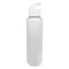 Бутылка пластиковая для воды Sportes (матовая), белая (Изображение 1)