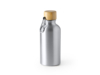 Бутылка GELDA алюминиевая с бамбуковой крышкой, 400 мл (Изображение 1)