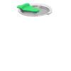 Крышка для кружки Funny, зеленый (Изображение 1)