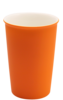 Кружка керамическая Magic, софт-тач, оранжевый (Изображение 1)