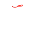 Кольцо-держатель силиконовое для термобутылки Olivia, красный (Изображение 1)