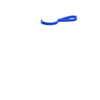 Кольцо-держатель силиконовое для термобутылки Olivia, синий (Изображение 1)