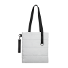 Шоппер Superbag Bubble, с кнопкой (белый с черным) (Изображение 3)