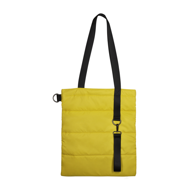 Шоппер Superbag Bubble, с кнопкой (желтый с черным) (Изображение 2)