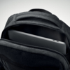 Рюкзак для ноутбука 600D RPET (черный) (Изображение 4)
