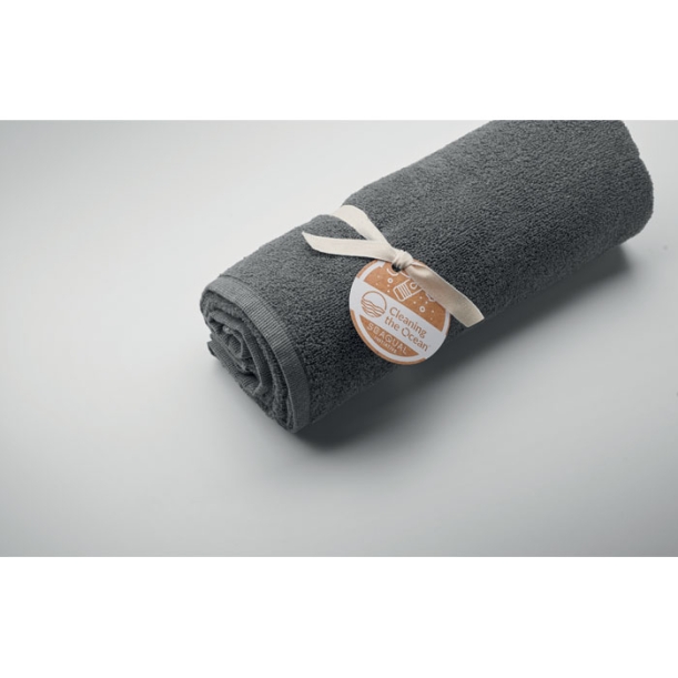 Полотенце SEAQUAL® 70x140 см (серый) (Изображение 2)
