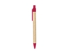 Блокнот LIEN с шариковой ручкой (бежевый/красный)  (Изображение 6)