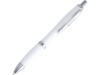 Ручка пластиковая шариковая MERLIN (белый)  (Изображение 1)