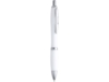 Ручка пластиковая шариковая MERLIN (белый)  (Изображение 3)