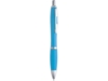Ручка пластиковая шариковая MERLIN (голубой)  (Изображение 3)