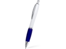 Ручка пластиковая шариковая с антибактериальным покрытием CARREL (синий) 