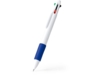 Ручка пластиковая шариковая KUNOY с чернилами 4-х цветов (синий)  (Изображение 1)