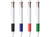 Ручка пластиковая шариковая KUNOY с чернилами 4-х цветов (синий)  (Изображение 4)