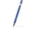 Ручка-стилус металлическая шариковая BORNEO (синий) 