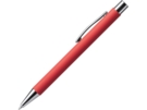 Ручка металлическая шариковая soft-touch DOVER (красный) 