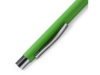 Ручка металлическая шариковая soft-touch DOVER (зеленый)  (Изображение 3)