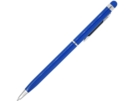Ручка-стилус металлическая шариковая BAUME (синий) 