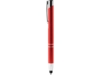 Ручка-стилус металлическая шариковая KRUGER (красный)  (Изображение 2)