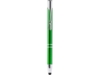 Ручка-стилус металлическая шариковая KRUGER (зеленый)  (Изображение 2)