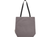 Эко-сумка Joey из холста, 14 л (серый)  (Изображение 3)