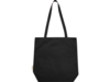 Эко-сумка Joey из холста, 14 л (черный)  (Изображение 3)