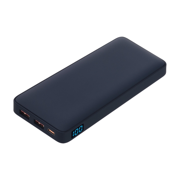 Внешний аккумулятор с подсветкой Ancor PD Plus 10000 mAh, синий (Изображение 1)