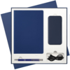 Подарочный набор Spark, синий (ежедневник, ручка, аккумулятор) (Изображение 1)