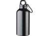 Бутылка для воды с карабином Oregon, 400 мл (черный) 400 мл (Изображение 2)