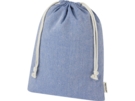 Большая подарочная сумка Pheebs из переработанного хлопка 4 л (синий) 4л