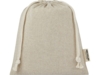 Средняя подарочная сумка Pheebs из переработанного хлопка 1,5 л (натуральный) 1,5л (Изображение 2)