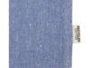 Маленькая подарочная сумка Pheebs из переработанного хлопка 0,5 л (синий) 0,5л (Изображение 4)