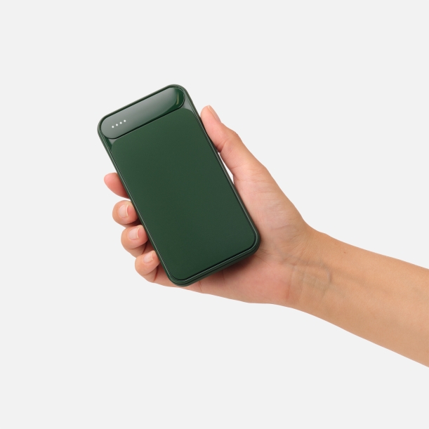 Внешний аккумулятор с подсветкой Starlight Plus PB 10000 mAh, зеленый (Изображение 2)