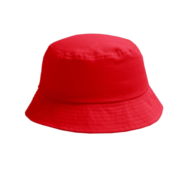 Панама BRIM, красный, 100% хлопок, твил, 250 г/м2 (Изображение 1)