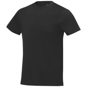 Nanaimo мужская футболка с коротким рукавом сплошной черный S