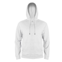 Толстовка мужская SELEN, белый, 3XL, 50 % хлопок, 50% полиэстер, 260 г/м2