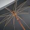 Зонт RPET/бамбук (черный) (Изображение 3)