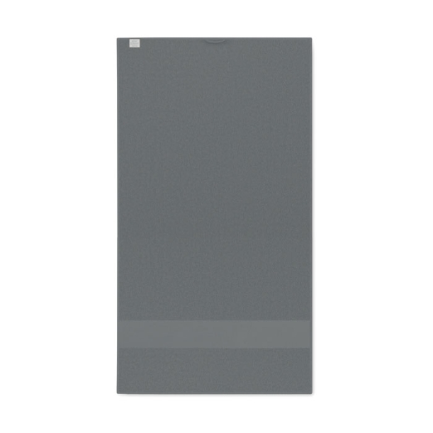 Полотенце органическое 50x30 см (серый) (Изображение 2)