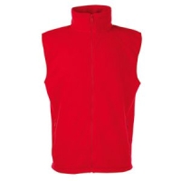 Жилет "Sleeveless Fleece", красный_2XL, 100% п/э, 300 г/м2