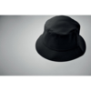 Шляпа из матового хлопка 260 гр (черный) (Изображение 2)