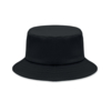 Шляпа из матового хлопка 260 гр (черный) (Изображение 3)
