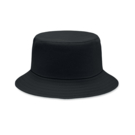 Шляпа из матового хлопка 260 гр (черный)