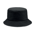 Шляпа-ведро из бумажной соломы (черный)