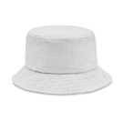 Шляпа-ведро из бумажной соломы (белый)