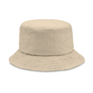 Шляпа-ведро из бумажной соломы (бежевый)