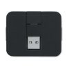 4-портовый USB-концентратор с к (черный) (Изображение 7)