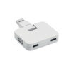 4-портовый USB-концентратор с к (белый) (Изображение 1)