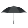 23-дюймовый ветрозащитный зонт (черный) (Изображение 1)