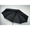 23-дюймовый ветрозащитный зонт (черный) (Изображение 3)